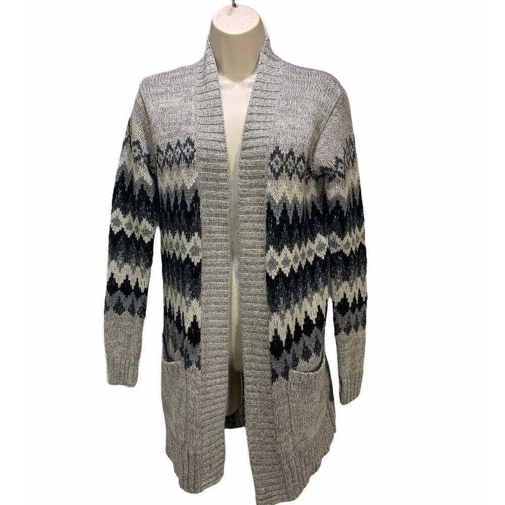 American Eagle Womens Cardigan Size Small Long Sweater Open Front Long Sleeve